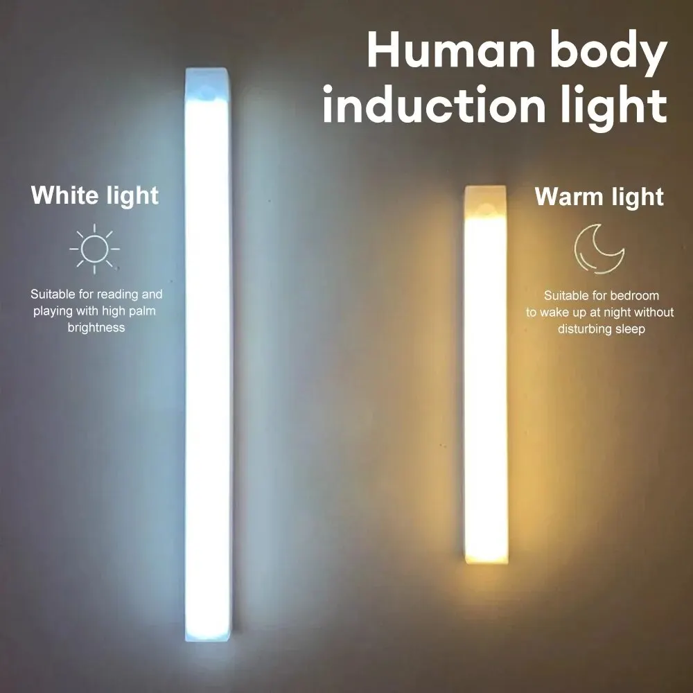 Rechargeable LED Motion Sensor Night Light for Cabinets and Hallways
