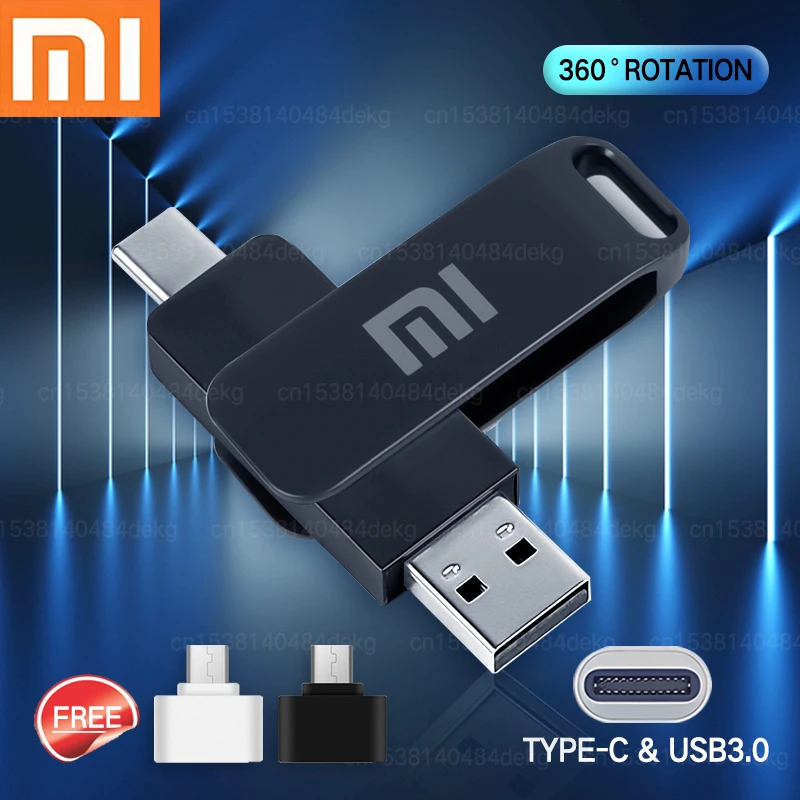 Original Xiaomi U Disk 2tb 1tb Usb 3.1 Typec Interface Mobile Phone Computer Mutual