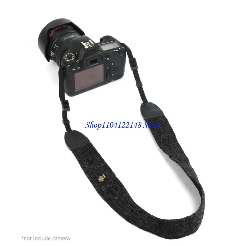 SLR DSLR 카메라 내구성 복고풍 에스닉 스타일용 P9FA 카메라 목 어깨 스트랩 벨트