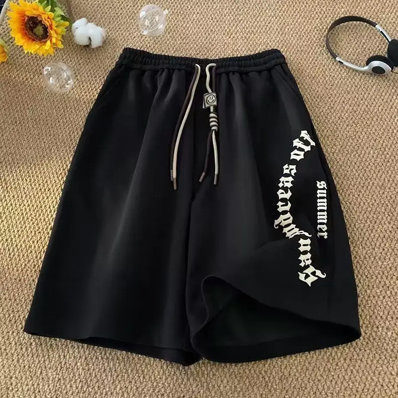 Summer2023New Shorts Street Men's Fashion Brand Pu Shuai High Street Running Sports Leisure Trendy Five Points Basketball Shorts 5