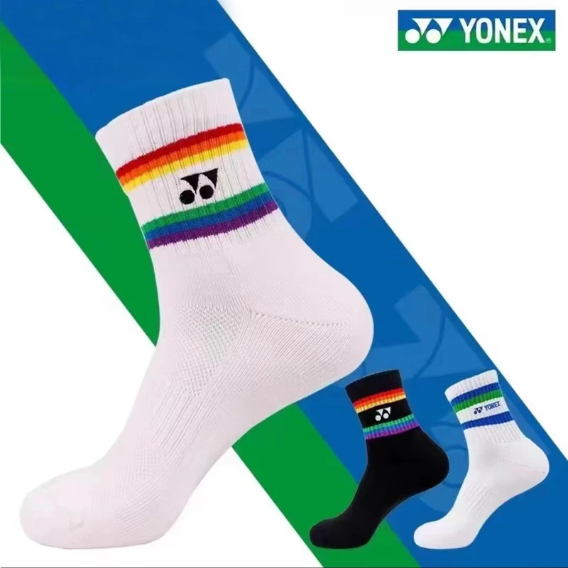 Badminton Socks YONEX Badminton Socks Thickened Towel Bottom Sports Socks Absorb Sweat And Deodorize Fitness Running