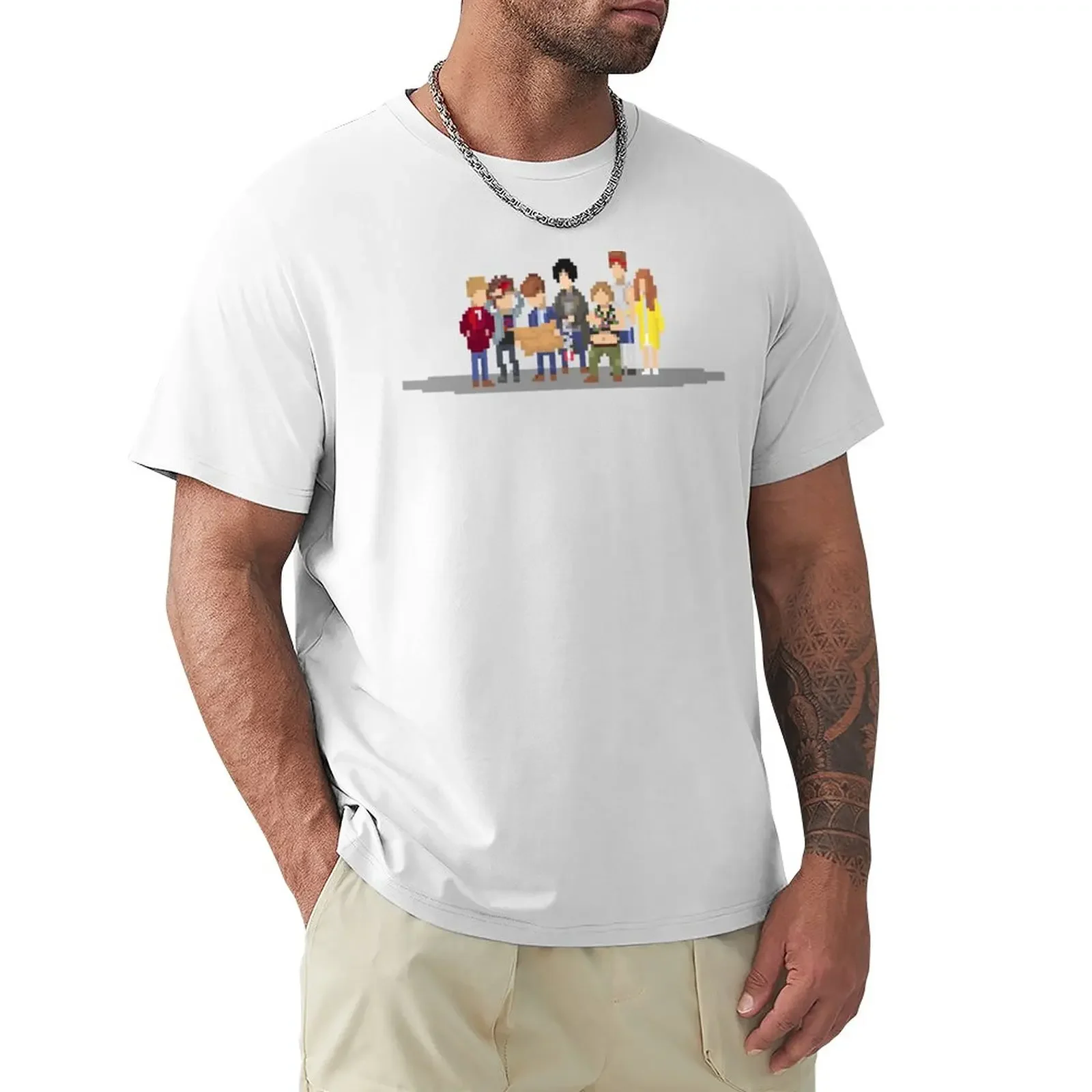 I Goonies! T-Shirt Kawaii Vestiti Vestiti Carini Taglie Forti T-Shirt Da Uomo Blanks Tees Taglie Forti Magliette Da Uomo