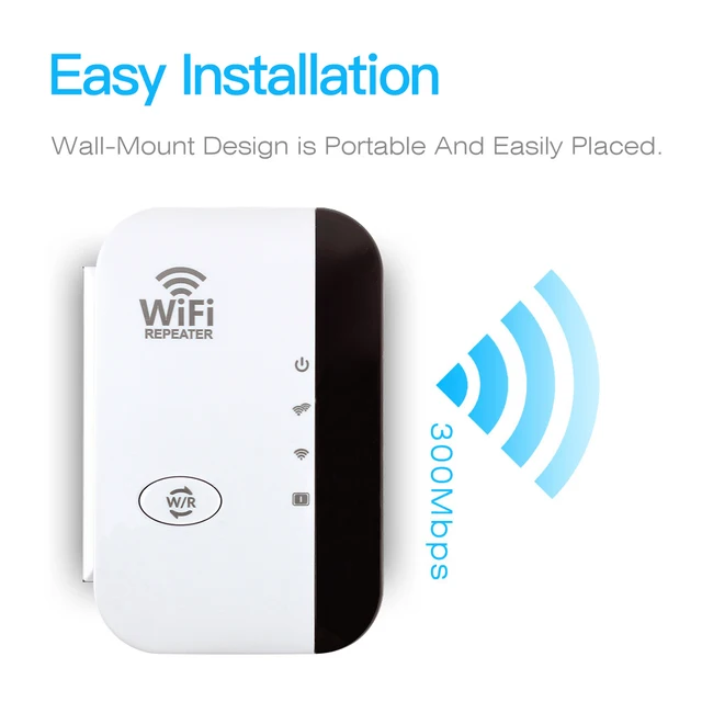 FENVI 300Mbps Wireless WiFi Repeater | 802.11N WiFi Extender, Signal Booster & Amplifier 2