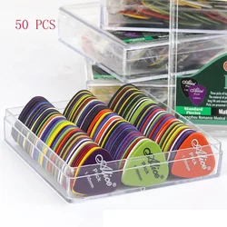 Premium Guitar Picks Set - 0.96mm Thickness - Ideal for Acoustic, Electric, and Bass Guitars (50 PCS)