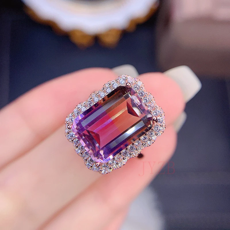 925-silver-elegant-create-purple-topaz-women's-ring-oversize-luxury-gemstone-women's-adjustable-ring-boutique-jewelry