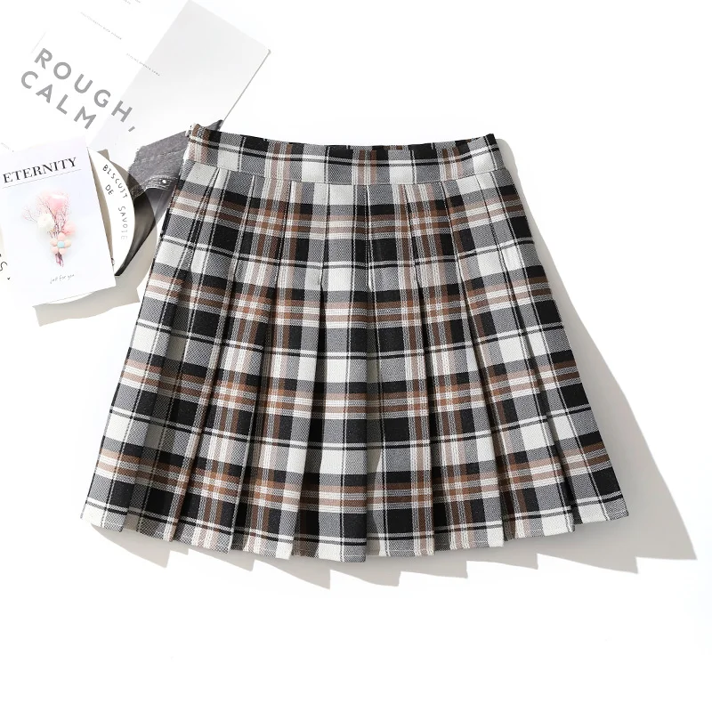 black plaid