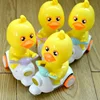 Cartoon Bicycle Clockwork Duck Toy Inertia Friction Car Press to Slide Pull Back Baby Toy Car Moveable Wind Up Toy for Kids Toys 1