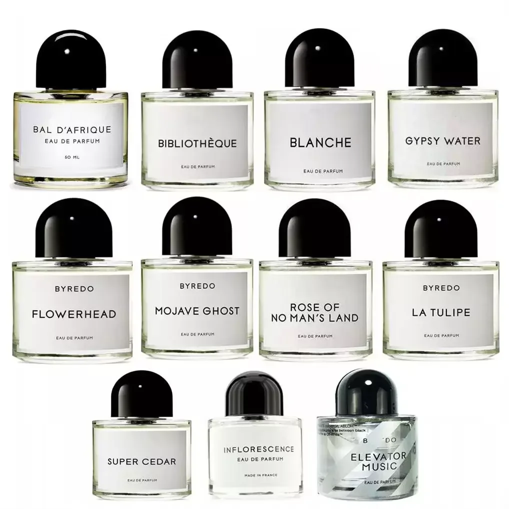 18 Kinds Byredo Perfume 100ml Man Woman Fragrance Super Cedar Gypsy Water Mojave Ghost Bal dAfrique Eau De Parfum Long Lasting Smell EDP Cologne Spray Fast Ship