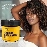 GZE JAMAICAN Huile de ricin noire pure pressée à froid pour la croissance des cheveux, l'hydratation de la peau et la santé du cuir chevelu - Promotion des cheveux épais 2