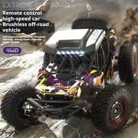 SCY 16106 Full-Size Brushless Four-Wheel Drive Off-Road Vehicle Highlights Lights Electric Remote Control Car Model RTR Boy Gift 1