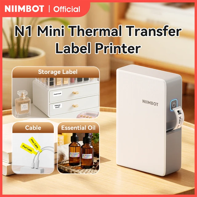NIIMBOT Mini Portable Label Thermal Printer