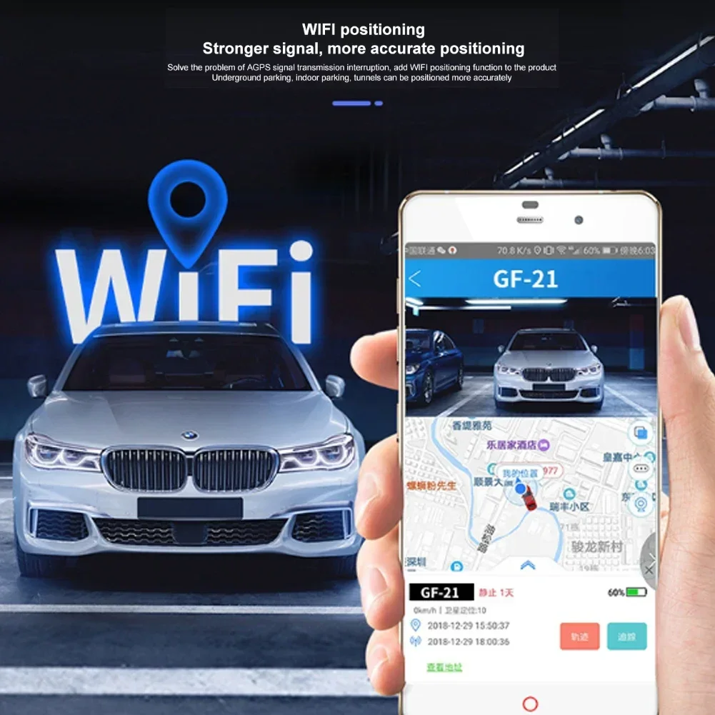 Car Tracker GF 09 19 20 21 22 Magnetic Car GPS Locator Anti-Lost Recording Tracking Device Can Voice Control Phone Wifi LBS gps tracker gps locator gps car tracker