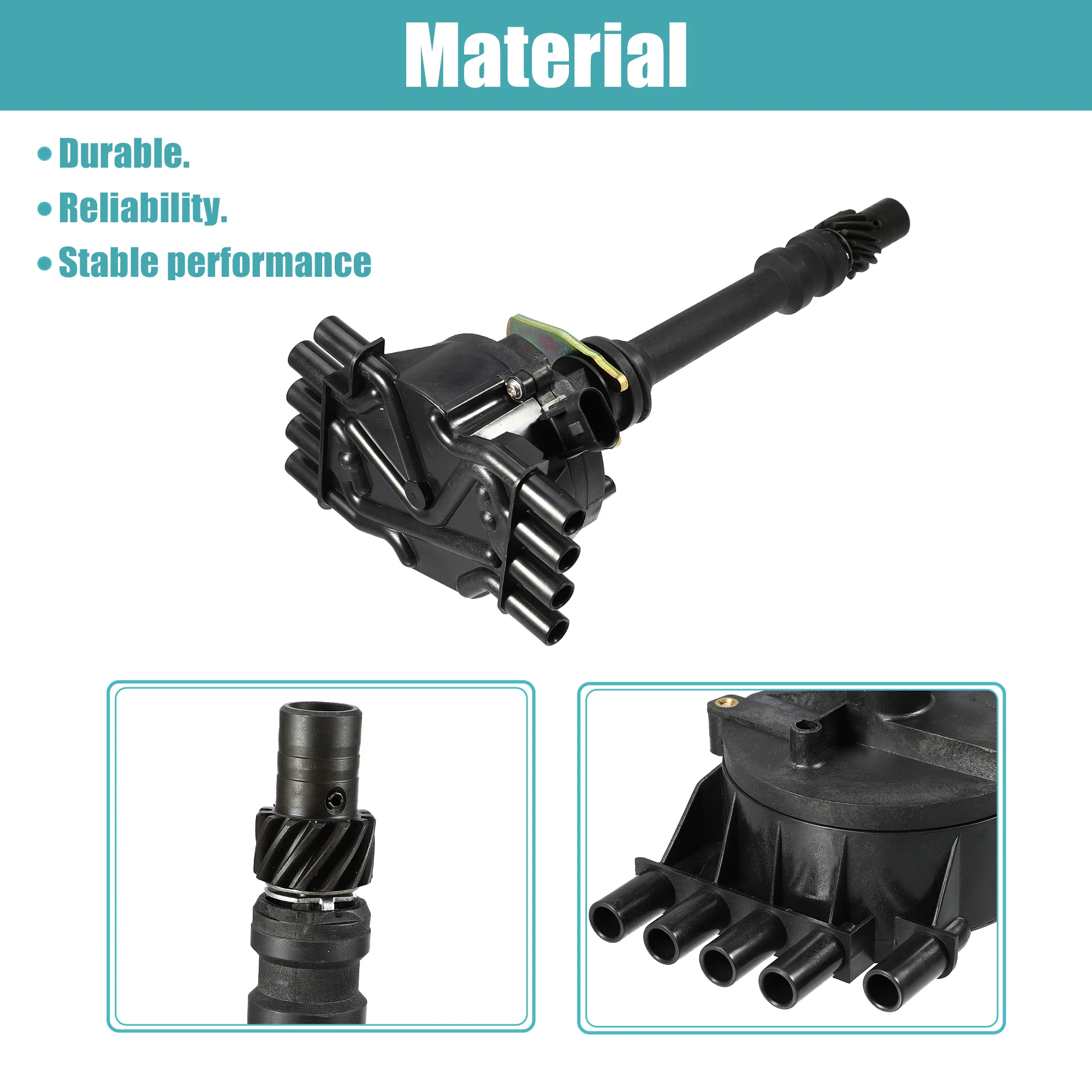 Uxcell Ignition Distributor for Chevy for GMC C1500 C2500 C3500 K1500 K2500 K3500 Cadillac Escalade V8 5.7L 1999-2000