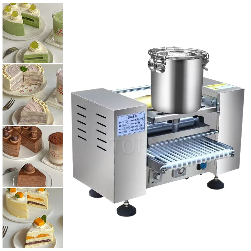 

Commercial Layer Cake Skin Making Machine Electric Cake Skin Maker Thousand Layer Pancake Wrapper Machine