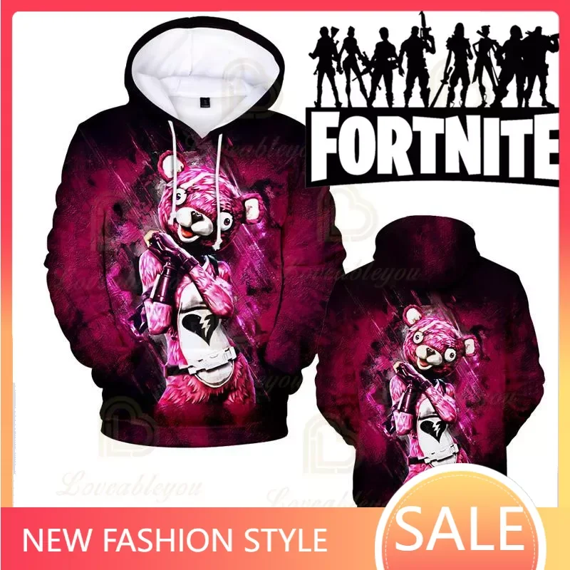 Battle Royale Fortnite Victory 3D Felpa Con Cappuccio Felpa Bambini Top Ragazze Ragazzi Vestiti Harajuku Streetwear Hero Bambini Sudaderas