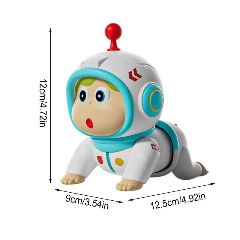 Electric Crawling Toys Developmental Crawling Toy With Head Teether Learning-Education Toys For 0-3 Years Old Toddler For Kids 6