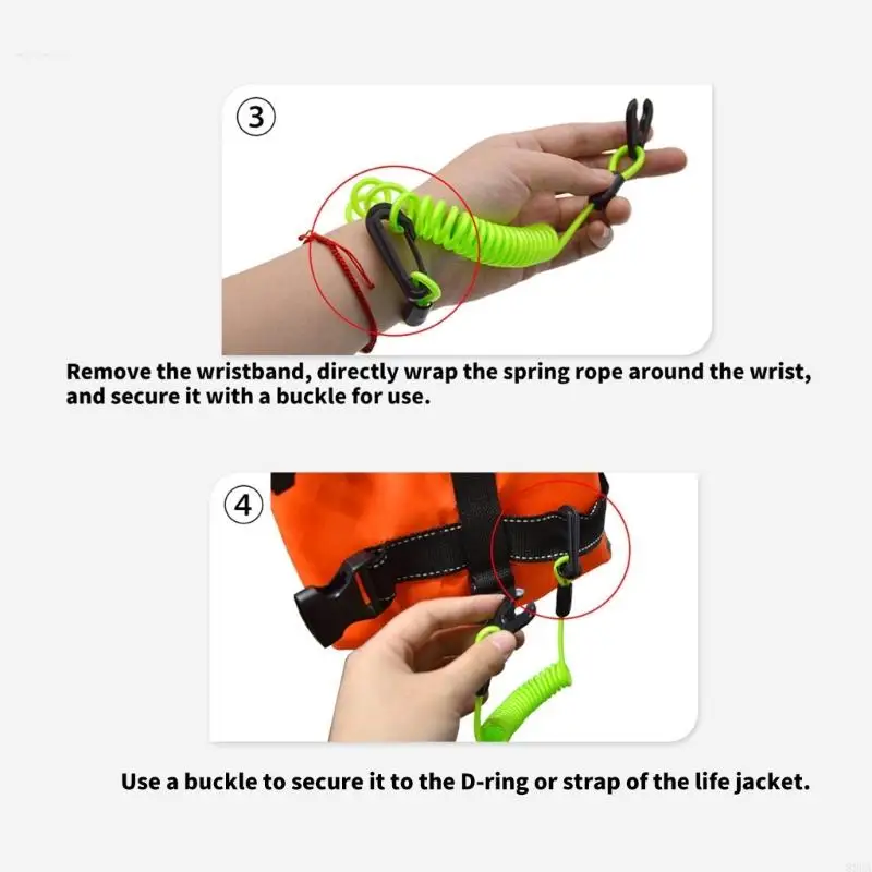 Boats Motor Kills Stop Switches Key Rope Versatile Neoprene Emergencies Stop Cord for Personality Watercrafts and Boats