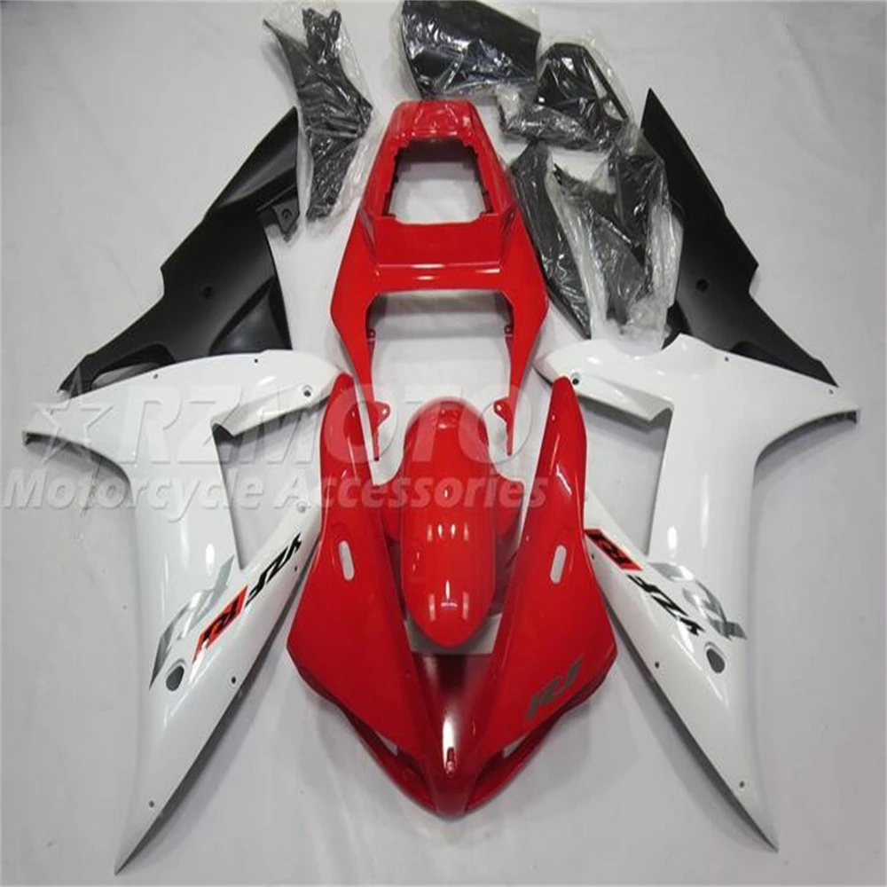 

4Gifts New ABS JP Motorcycle Whole Fairings Kit Fit For YAMAHA YZF- R1 2002 2003 02 03 Bodywork Set Shell Custom Red White