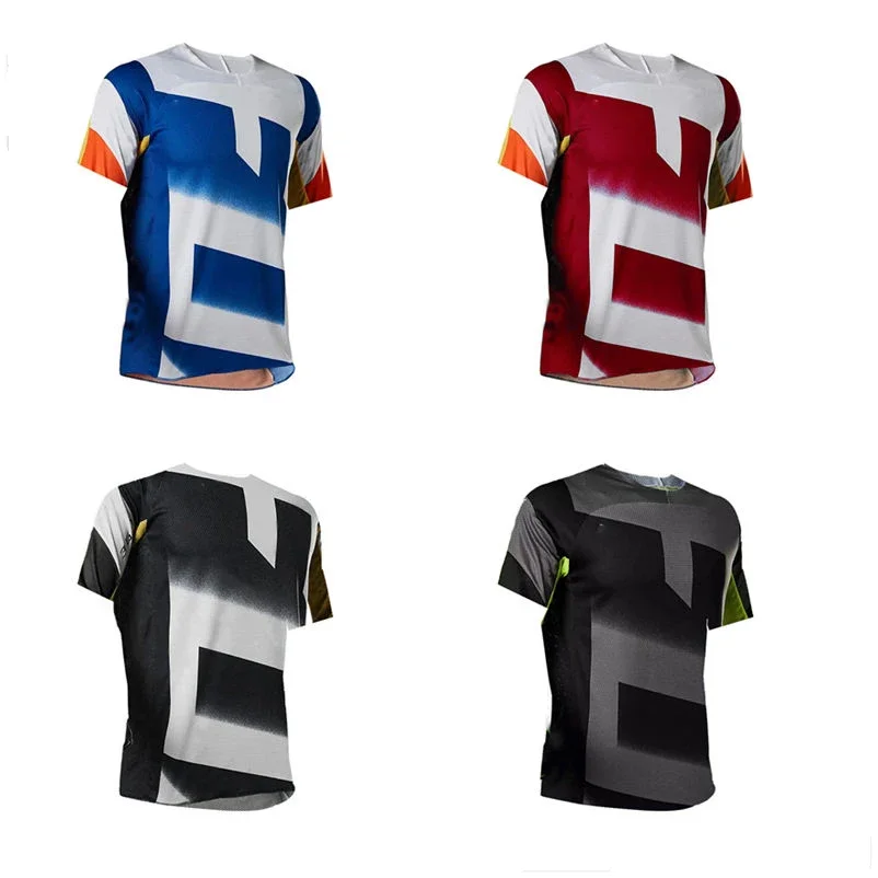 2025 Enduro Downhill Jerseys MTB Bike Shirts Offroad DH Motorcycle Jersey Motocross Sportwear Cycling Clothing Bike Clothes 5