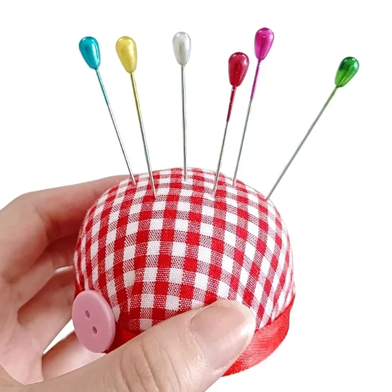 Sewing Pins 50/80/100Pcs Long Pearl Head Pear Shaped Straight Pin