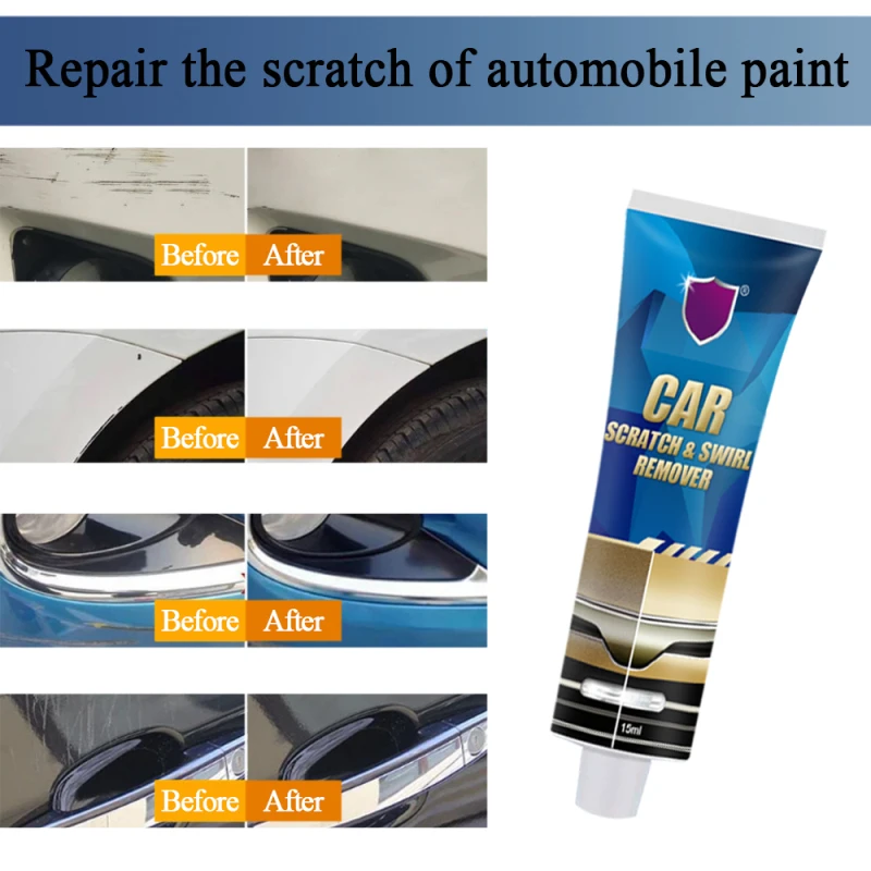 Car Scratch Repair Tool Suit Scratches And Swirl Remover Auto Repair Polishing Wax Anti Scratch Car Cleaning Tool Auto Accessory car scratch remover
