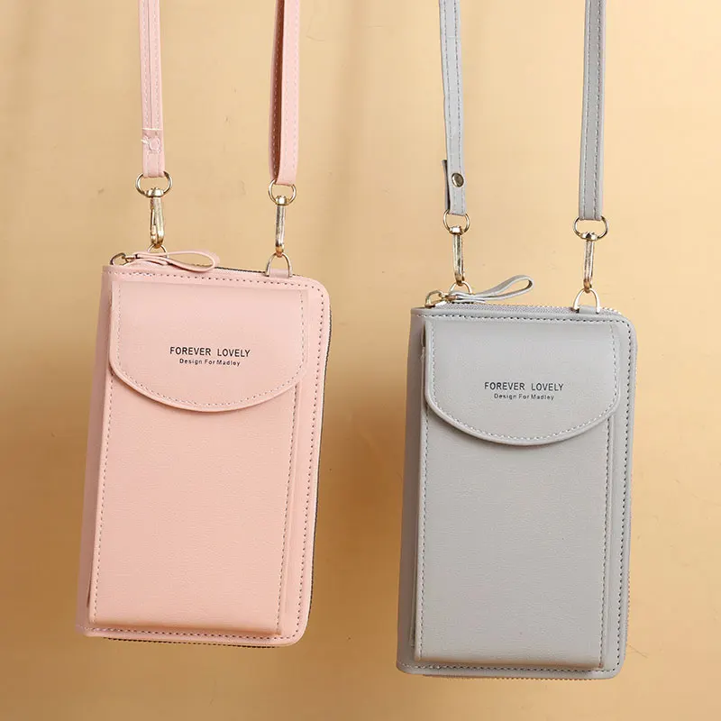 Leather Handbag Women Handbags Crossbody Bags Fashion Women Bags Soft Leather Wallets Small Crossbody Shoulder Strap Handbag For Female Purse Card Clutches Wallet