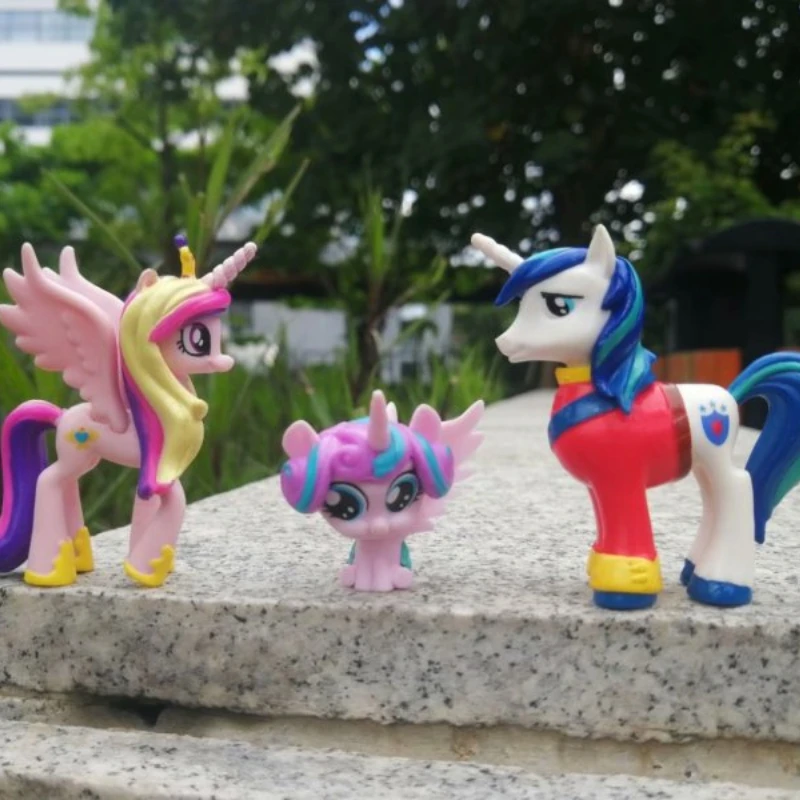 

My Little Pony Action Figures Shining Armor Princess Cadence Flurry Heart Decoration Model Toys