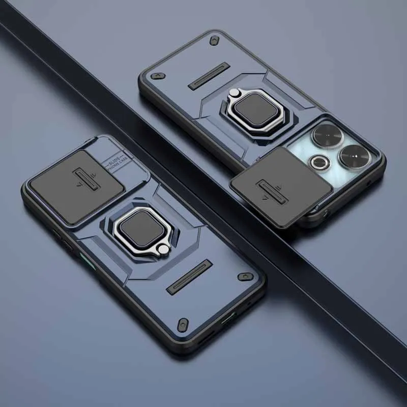 Shockproof Armor Magnetic Holder Phone Case