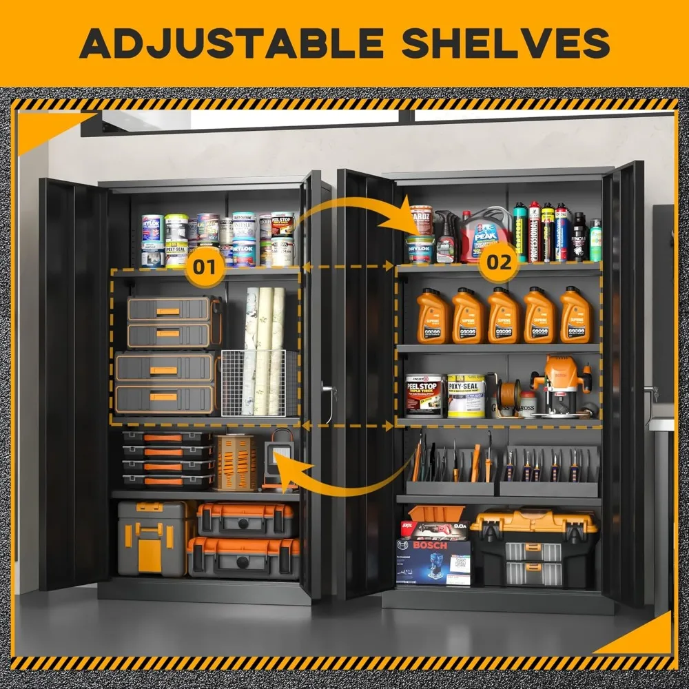 Metal storage cabinet image 4