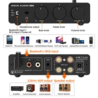 Douk Audio A5 PRO TPA3255 Bluetooth Amplifier HiFi Class D Stereo Audio Amp 2