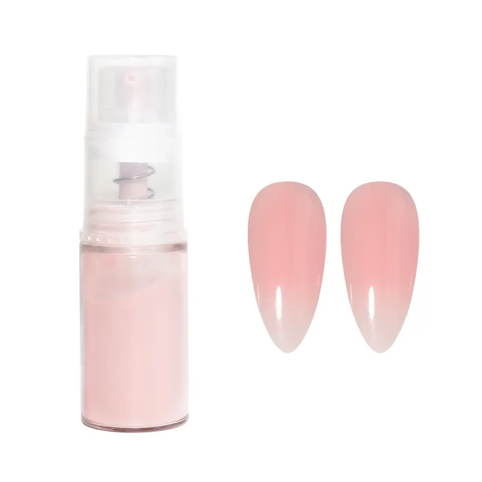 NEW HOT Quick Ombre spray for nails 12 color 5g with amazing gradient babyboomer effect nail art nail acrylic powder