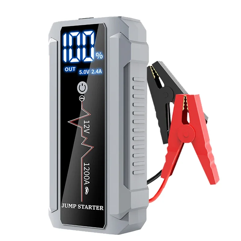 

Новый высокомощный стартер 20000 мАч аварийный внешний аккумулятор USB-интерфейс автомобильный аккумулятор бустер 12 В Многофункциональный стартер