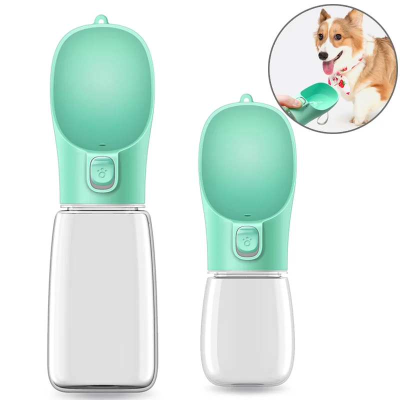 Water Bottle For Pets Dog Outdoor Travel Dog Water Bottle Portable Drinking Bottle Bowl For Dogs