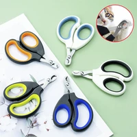 1Pc Pet Nail Clippers Half Moon Shape Stainless Steel Cats Nail Scissors Small Pet Universal Nail Scissors Anti-Scratch Supplies 1