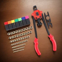 Rivet Nut Tool M3 M4 M5 M6 M8 M10 M12 Hand Riveter Rivnut Tool Kit Hand Threaded Rivet Nut Gun for Sheet Metal & Automotive Work 1