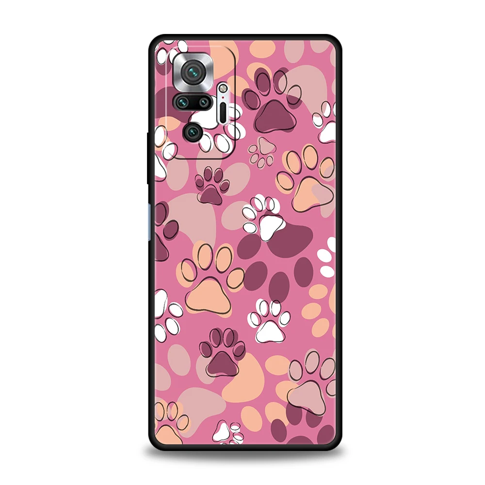 Dog Paw Soft TPU Phone Case Cover