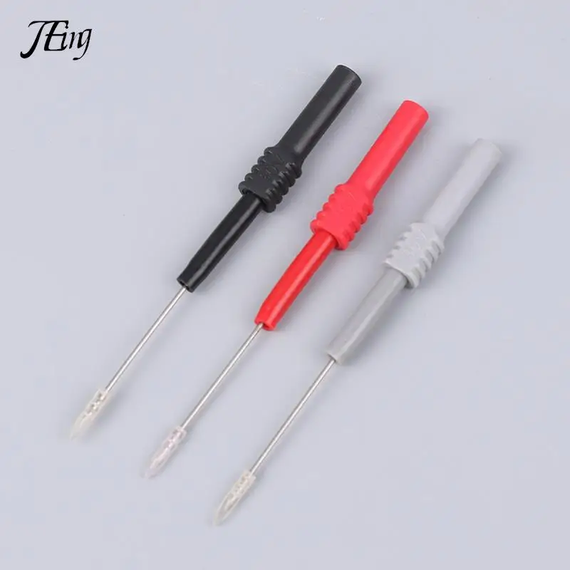 

Тестовые выводы, контакты 1 мм, гибкие тестовые наконечники зонда, электрический разъем, 4 мм, вилка типа «банан», многометровая игла