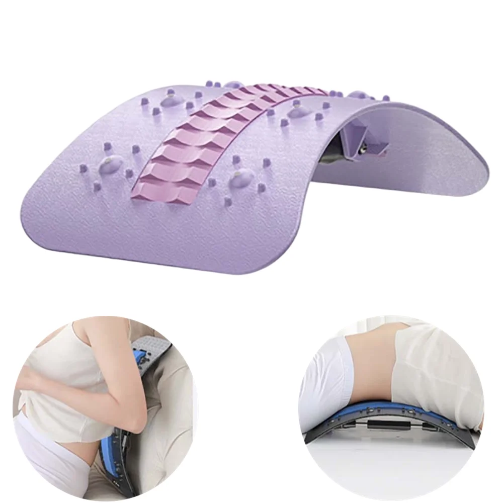 

Back Massage Stretcher Magnetic Therapy Pain Relief Posture Corrector Neck Stretch Relax Fitness Lumbar Support Spine Orthosis