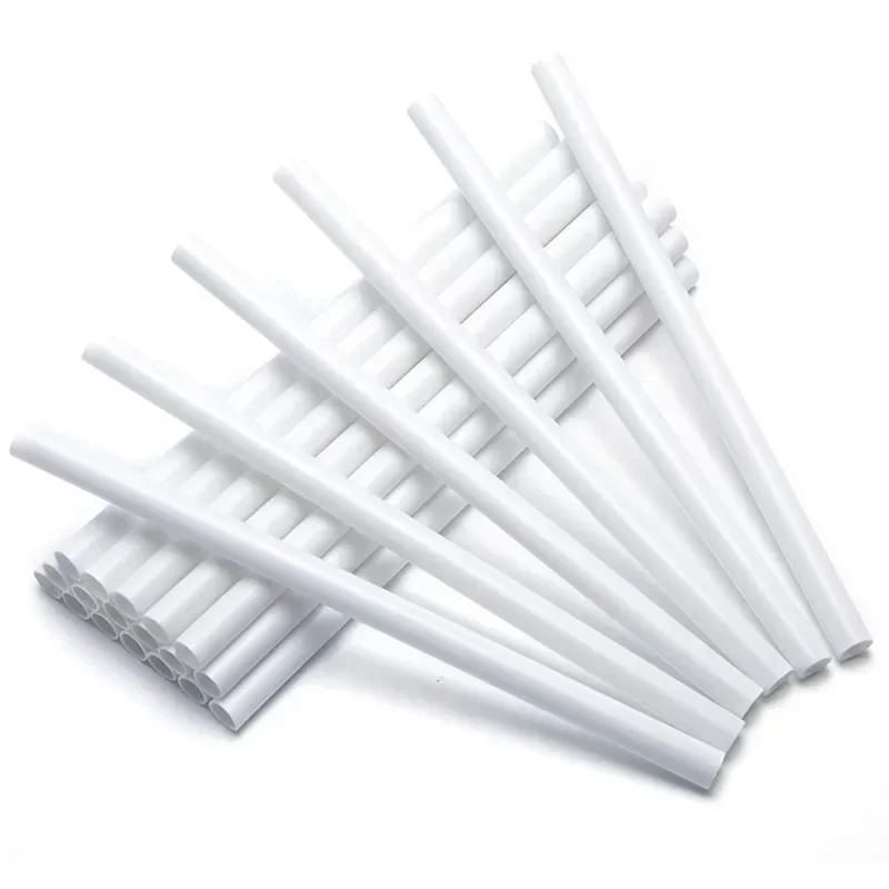 50 Pcs Stacking Cake Straws Cake Support Rods Plastic Dowel Rods Tiered Construction and Stacking Plastic Sticks