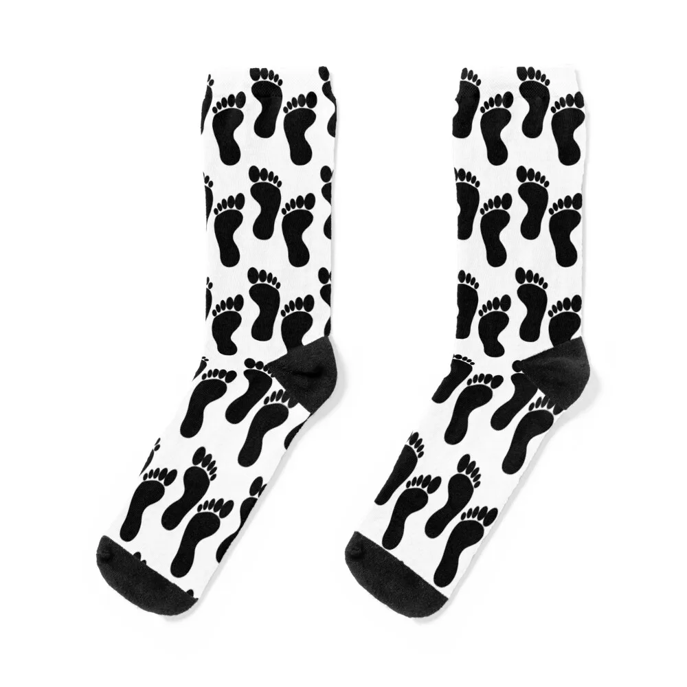 Footprint Socks Sports loose Heating sock Men's Socks Luxury Women's