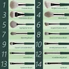 41543-c0b1de.png 14/26Piece Makeup Brush Set Soft Fluffy Makeup Sponge Tool Cosmetic Powder Eyeshadow Foundation Blush Blending Beauty Travel Set