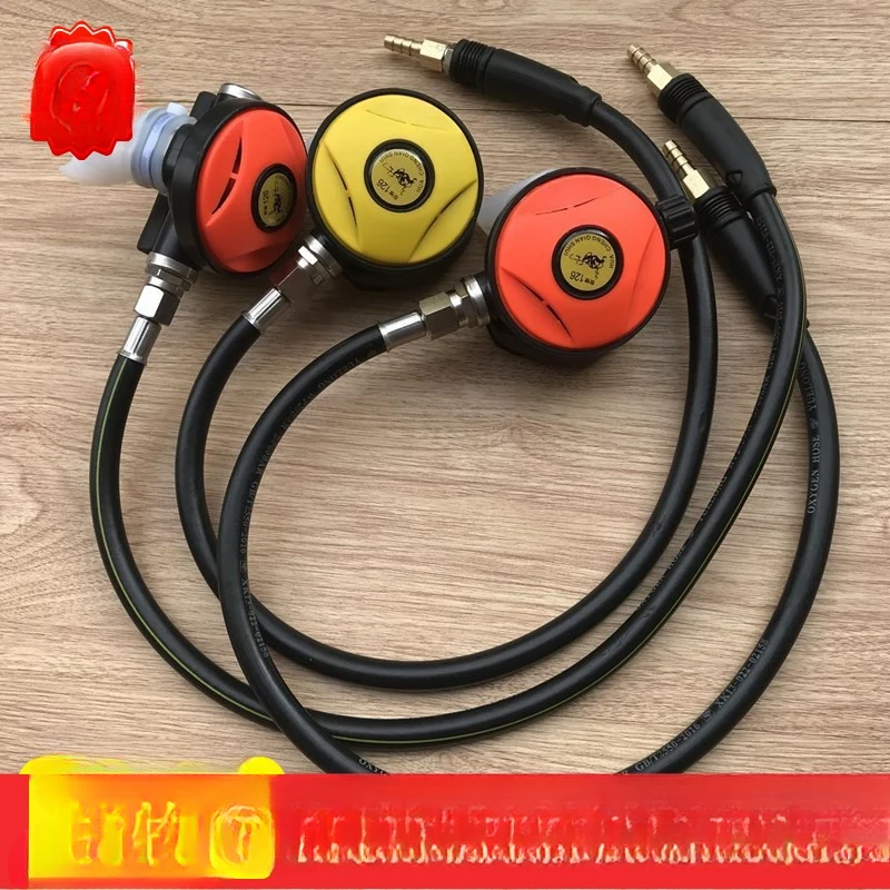 

Diving respirator, second level head bite, regulator, breathing regulator bite