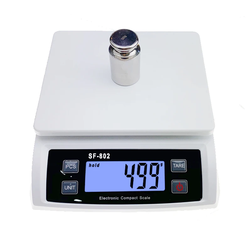 digital kitchen scale front view