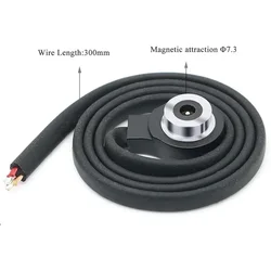 Waterproof Magnetic Charging Connector with Anti Short Circuit Protection for Intelligent Wearables (Male)