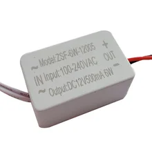 

Led Driver AC220V to DC12V 6W 0.5A LED Driver Constant Current Constant Voltage Fan Power 500mA Low Voltage For Cabinet Lamp