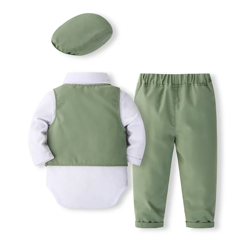 Baby Boy Gentleman Outfit Set 2