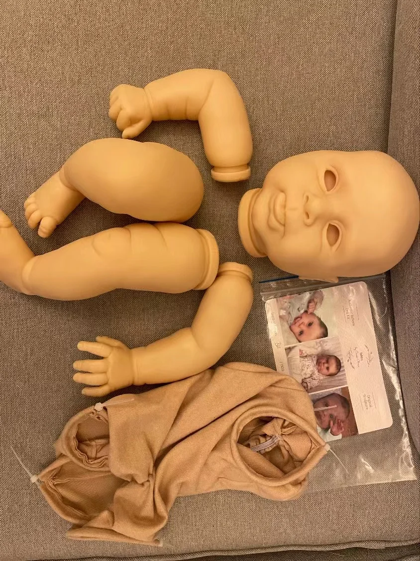 [Start Shipping]FBBD 20.5inch Reborn Baby Blank Kit Sebby By Cassie Brace Soft Touch Lifelike DIY Parts