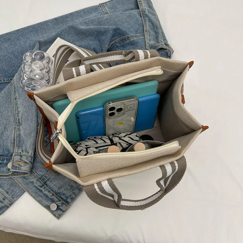 バッグ RRL retro Chengdu limited canvas bag VOGUE 2023 LIMITED EDITION Brand New Light Green Stripped