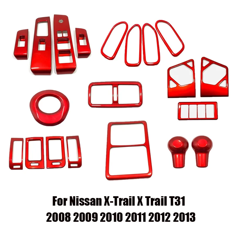 Türschnalle Für Nissan X-Trail 2008-2013 Chrom Innen Türgriff