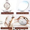 OLEVS Quartz Watch for Women Japan Movement 30M Waterproof Female Watch Elegant Ceramic Strap Ladies Watch Valentine's Day Gift 2